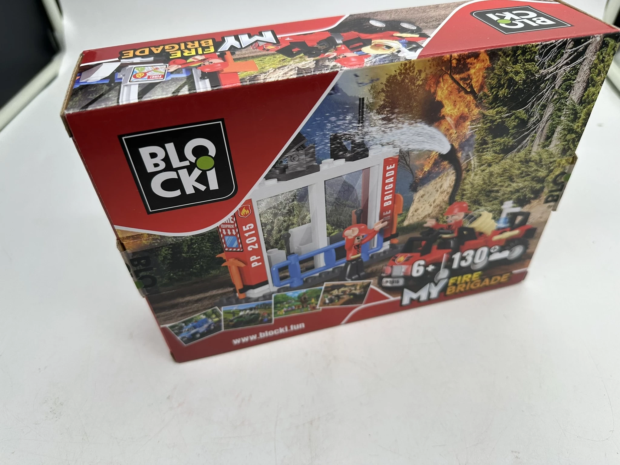 klocki-blocki-myfirebrigade-woz-gasniczy-130-elementow-ean-gtin-6922019010259