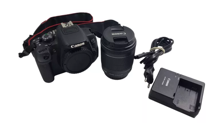 APARAT CANON EOS 700D + OBIEKTYW CANON EFS 15-55MM