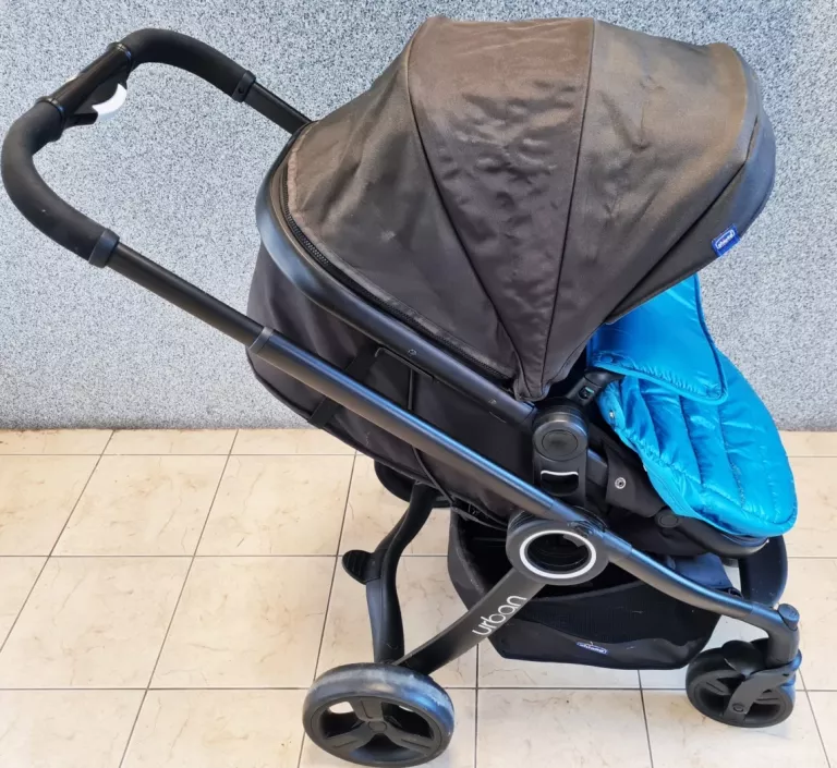 WÓZEK WIELOFUNKCYJNY 2W1 URBAN PLUS CROSSOVER CHICCO NIEBIESKI