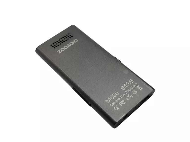 ODTWARZACZ MP3 64 GB BLUETOOTH MUZYCZNY ZOOAOXO M600 Z GŁOŚNIKIEM