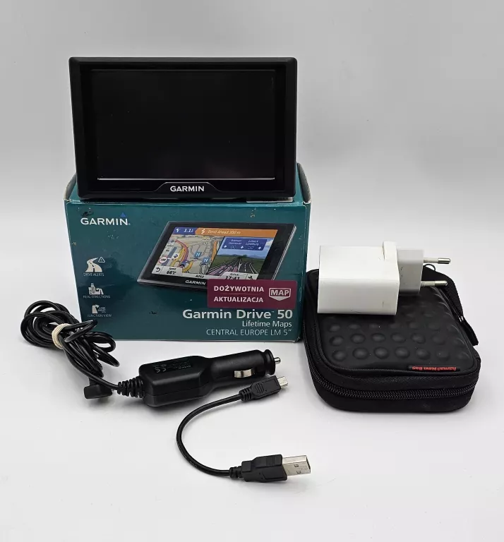 NAWIGACJA SAMOCHODOWA GARMIN DRIVE 50 LM KOMPLET
