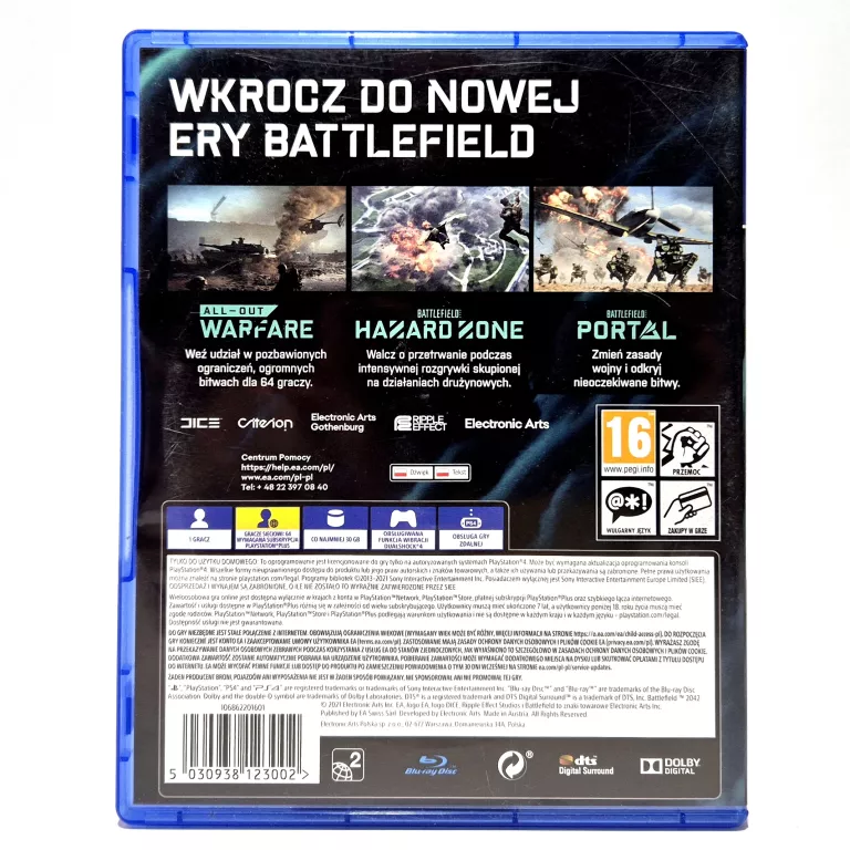 ZESTAW GIER PS4 (MAFIA TRYLOGIA / BF 2042 / COD OB4 / MK11 / GT SPORT)