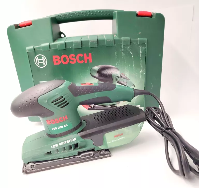 SZLIFIERKA OSCYLACYJNA BOSH PSS 200 AC / WALIZKA