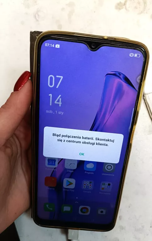 TELEFON OPPO A31 4/64 NIE ŁADUJE