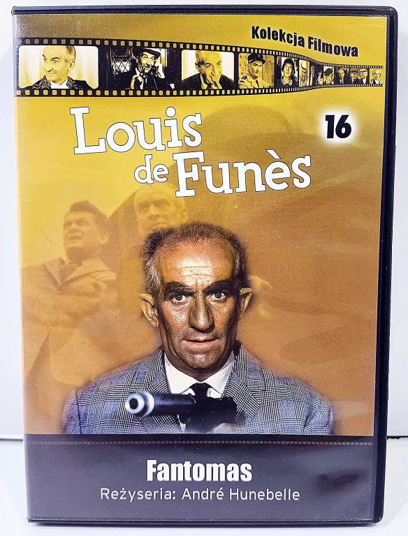 FILM DVD FANTOMAS 16 LOUIS DE FUNES