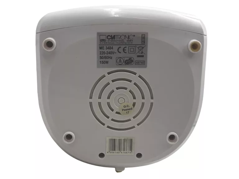 SZATKOWNICA CLATRONIC ME 3484 150 W 5 WYMIENNYCH KOŃCÓWEK