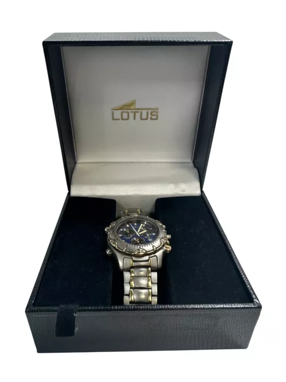 ZEGAREK MĘSKI LOTUS TITANIUM 9665 CHRONOGRAPH 10 ATM W PUDEŁKU