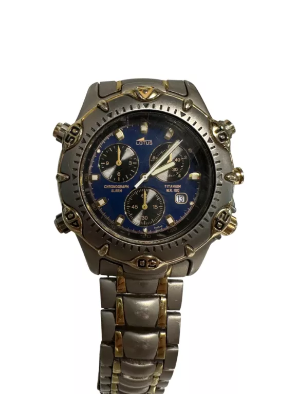 ZEGAREK MĘSKI LOTUS TITANIUM 9665 CHRONOGRAPH 10 ATM W PUDEŁKU