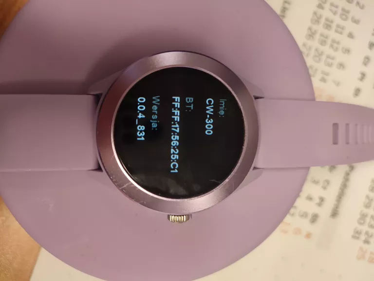 ZEGAREK SMARTWATCH FOREVER CW-300 + ŁAD + ETUI