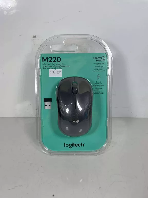 MYSZKA LOGITECH M220 STAN IDEALNY!!!