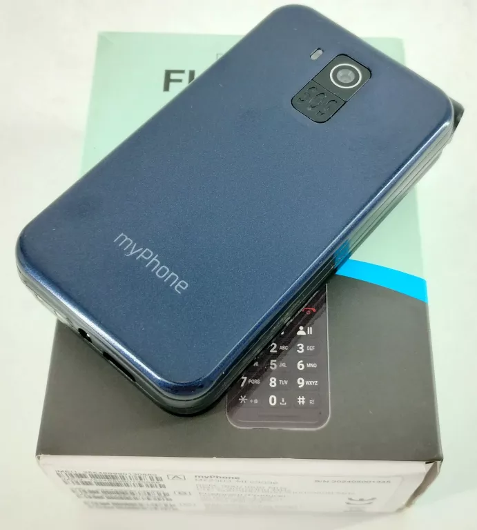 TELEFON MYPHONE FLIP LTE+PUDEŁKO