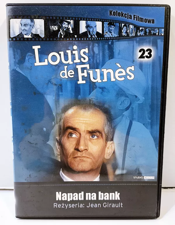 FILM DVD NAPAD NA BANK 23 LOUIS DE FUNES