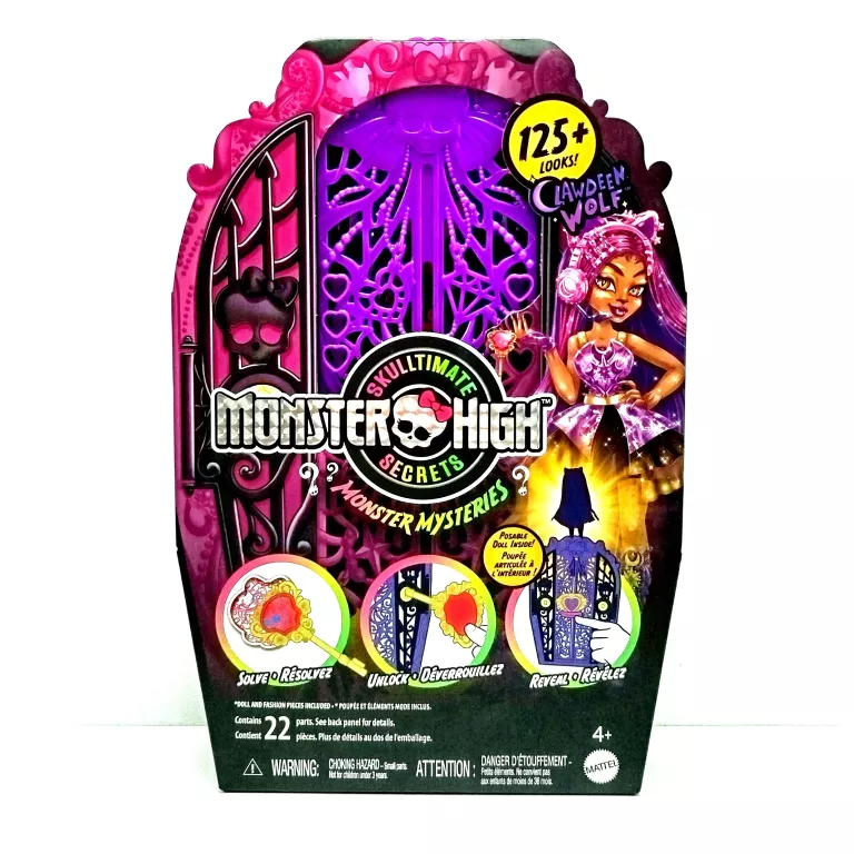 MONSTER HIGH STRASZYSEKRETY CLAWDEEN WOLF