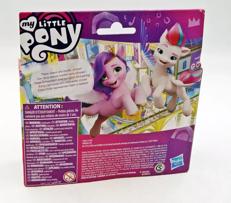 MY LITTLE PONY ZESTAW KUCYKÓW 2PAK ZIPP STORM I PRINCESS PETALS + CZESANIE