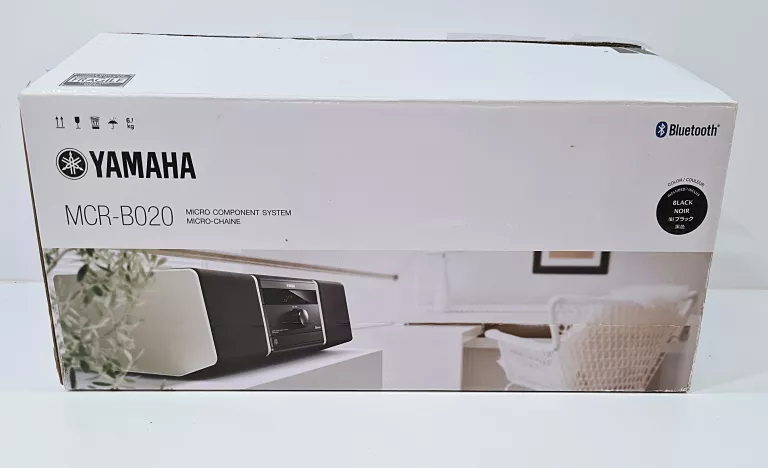 YAMAHA MCR-B020 MINI WIEŻA CZARNY