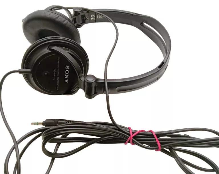 SŁUCHAWKI SONY MDR-V150 PRZEWODOWE