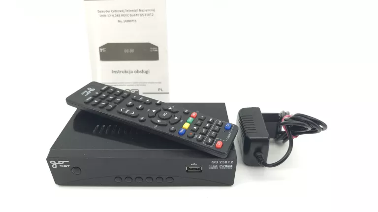 DEKODER GOT SAT DVBT-2 GS250T2 DTBT 2 PILOT