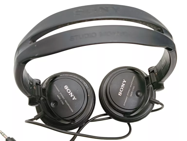 SŁUCHAWKI SONY MDR-V150 PRZEWODOWE