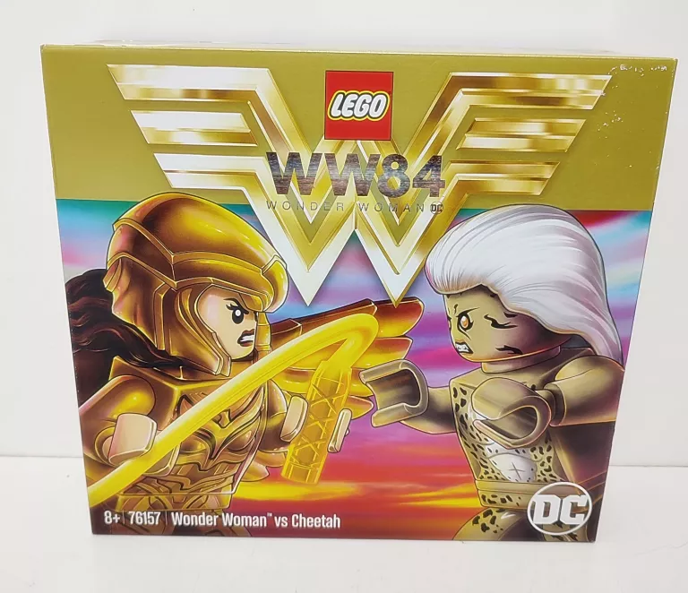 KLOCKI LEGO WW84 WONDER WOMAN DC 76157 WONDER WOMAN VS CHEETAH