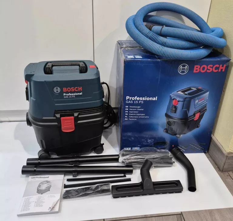 ODKURZACZ PRZEMYSŁOWY BOSCH GAS 15 PS