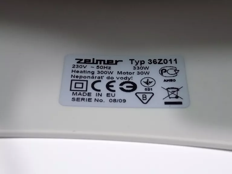 SUSZARKA DO GRZYBÓW WARZYW ZELMER 36Z011 300W