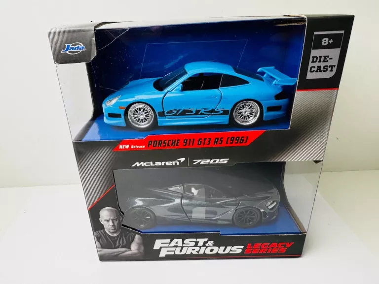 FAST & FURIOUS LEGACY SERIES PORSCHE I MCLAREN