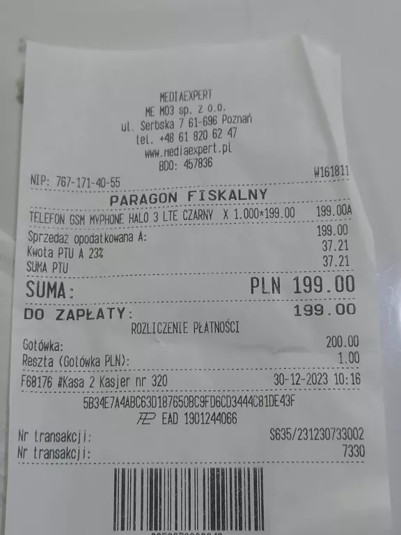 TELEFON MYPHONE HALO 3 LTE