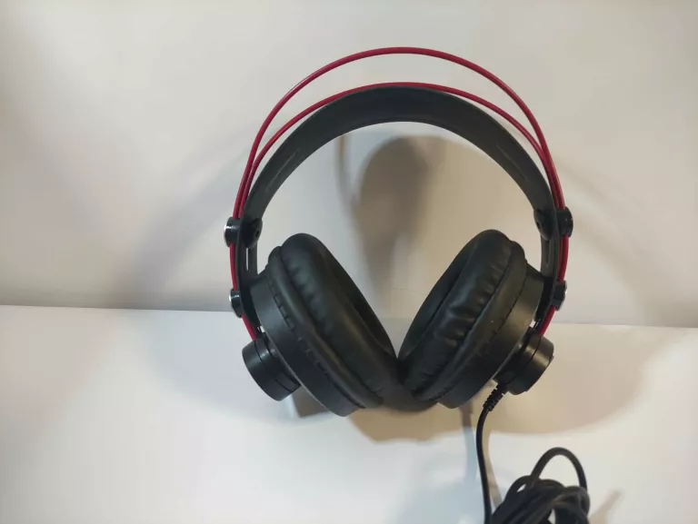 SŁUCHAWKI GAMINGOWE NAUSZNE PRZEWODOWE STUDYJNE PÓŁOTWARTE ISK HP-580