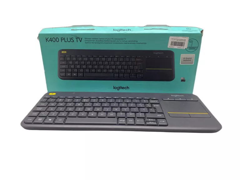 KLAWIATURA BEZPRZEWODOWA LOGITECH K400 PLUS TOUCH SMART TV KOMPUTER PC KAR