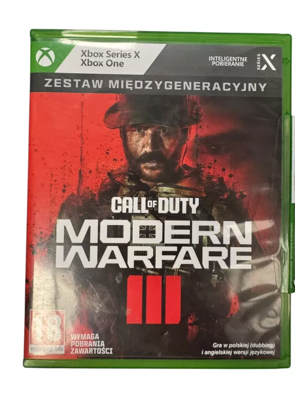 XBOX ONE / SERIES X CALL OF DUTY: MODERN WARFARE III PL PIĘKNY STAN!