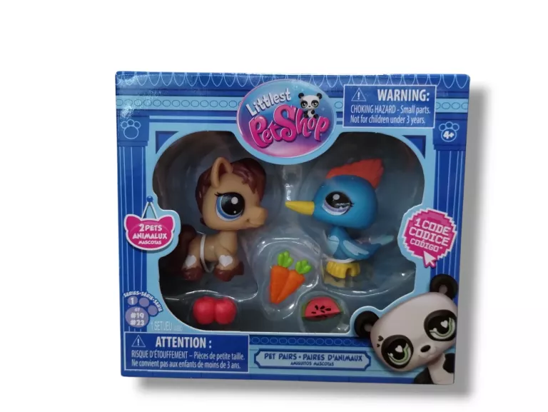 FIGURKI LITTLEST PET SHOP PAIRS 2PAK KOŃ