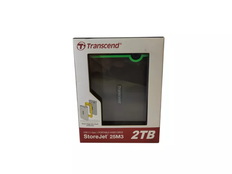 DYSK ZEWNĘTRZNY USB TRANSCEND STORE JET 25M3 2TB