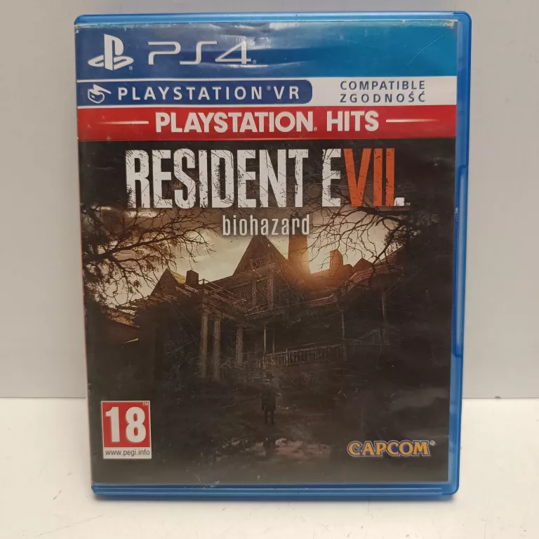 GRA NA PS4 RESIDENT EVIL BIOHAZARD