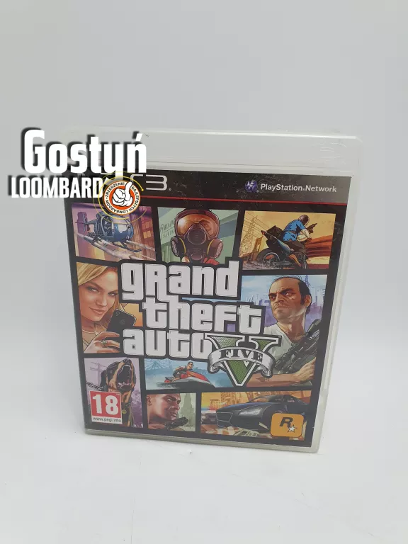 GRAND THEFT AUTO V SONY PLAYSTATION 3 (PS3)