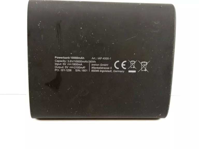 POWERBANK ISY 10000 MAH