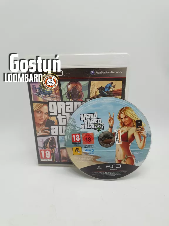 GRAND THEFT AUTO V SONY PLAYSTATION 3 (PS3)