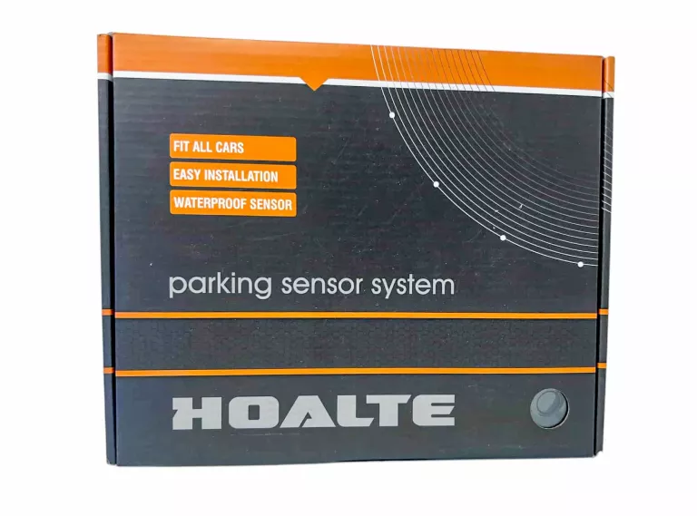 CZUJNIKI PARKOWANIA COFANIA ZESTAW PARKTRONIC HOALTE 12V CZARNE SENSORY TY