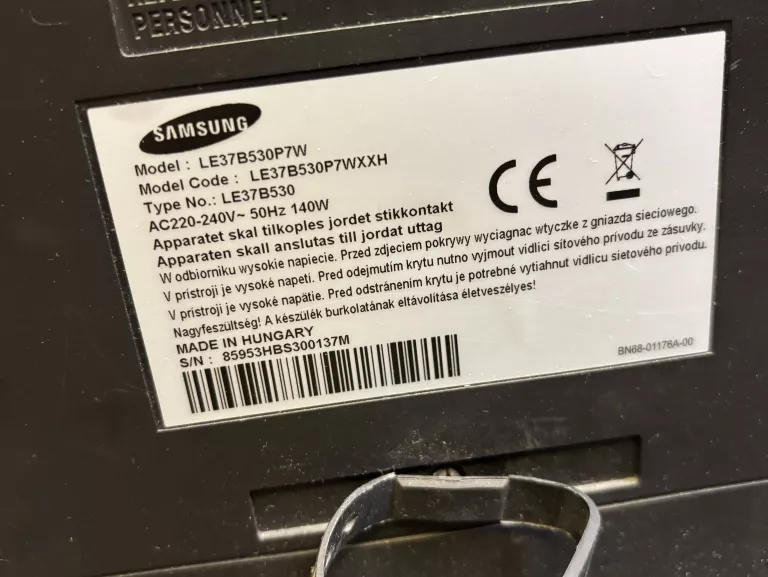 TELEWIZOR SAMSUNG LE32B530P7W + PILOT USZKODZONY
