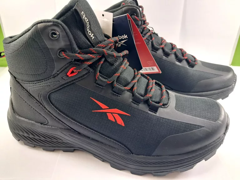 BUTY SPORTOWE MĘSKIE REEBOK CZARNE R.43 SW25W078A-1 *METKI*