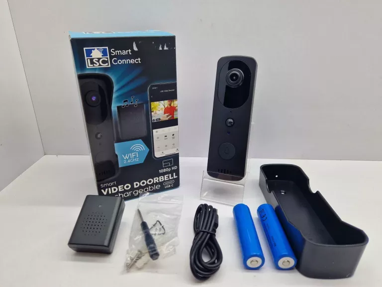 WIDEOWIZJER DOMOFON LSC SMART CONNECT VIDEO DOORBELL 1080P