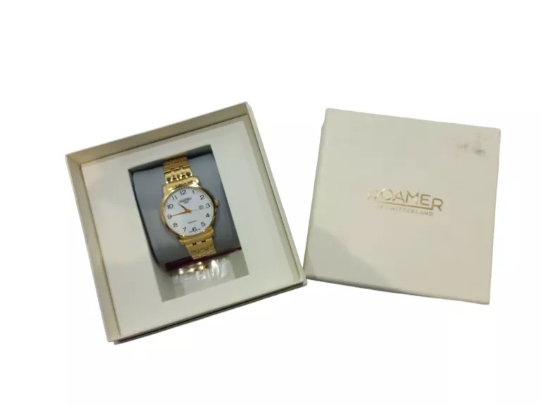 ZEGAREK MĘSKI ZŁOTY ROAMER 709 856.7