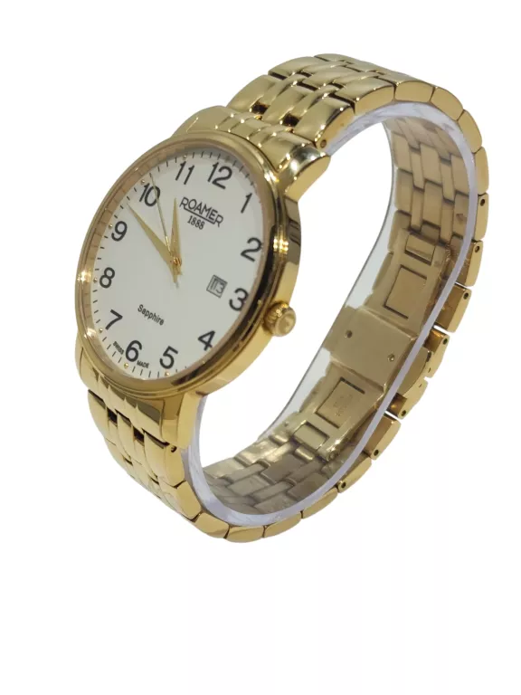 ZEGAREK MĘSKI ZŁOTY ROAMER 709 856.7