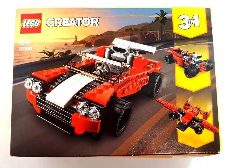 KLOCKI LEGO SAMOCHÓD 3IN1 31100 JAK NOWE