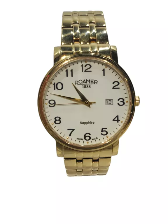 ZEGAREK MĘSKI ZŁOTY ROAMER 709 856.7
