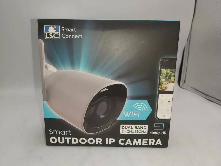 KAMERA ZEWNĘTRZNA SMART OUTDOOR IP CAMERA LSC SMART CONNECT 1080P HD WIFI
