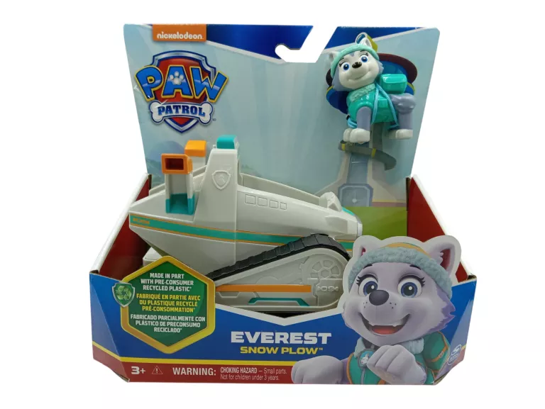 PSI PATROL ZESTAW FIGURKA EVEREST ZE SKUTEREM ŚNIEŻNYM ECO