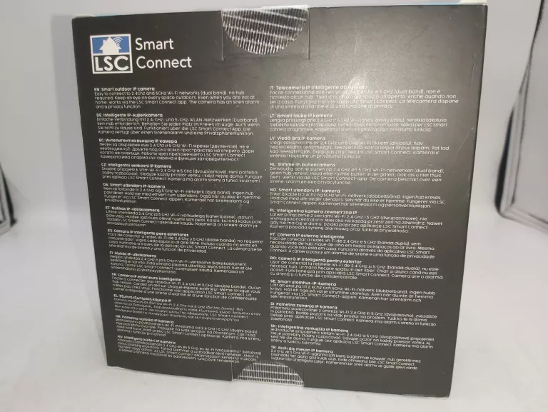 KAMERA ZEWNĘTRZNA SMART OUTDOOR IP CAMERA LSC SMART CONNECT 1080P HD WIFI