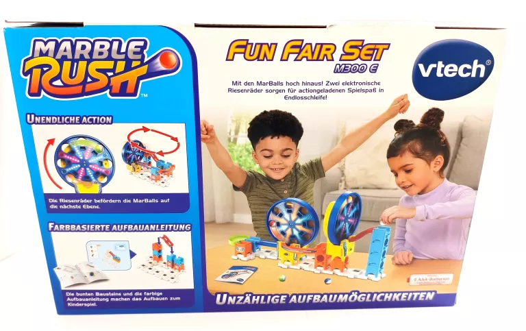 TOR KULKOWY MARBLE RUSH VTECH M300 JAK NOWY