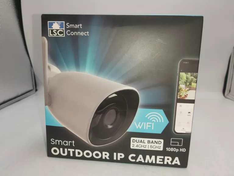 KAMERA ZEWNĘTRZNA SMART OUTDOOR IP CAMERA LSC SMART CONNECT 1080P HD WIFI