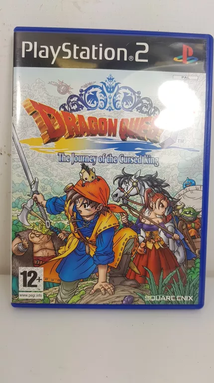 GRA DRAGON QUEST THE JOURNEY OF THE CURSED KING PS2